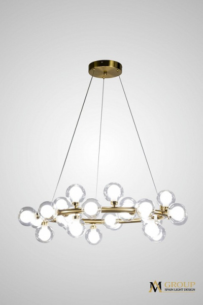 Подвесная люстра AM-Group AM470 AM470 D500 POLISHED GOLD