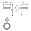 Стакан Kludi Vela S 2597505