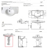 Пьедестал Azzurra Jubilaeum JUCLT0000000BI/(JUB300 bi)