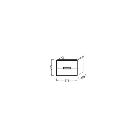 Тумба под раковину Jacob Delafon REVE EB1134-G80