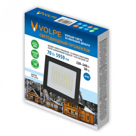 Настенно-потолочный прожектор Volpe  UL-00012831