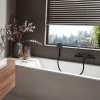 Смеситель для ванны hansgrohe Vivenis 75420670 матовый черный