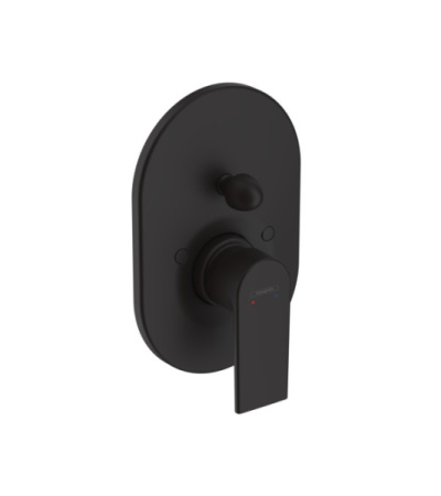 Смеситель для ванны hansgrohe Vernis Shape 71458670 СМ матовый черный