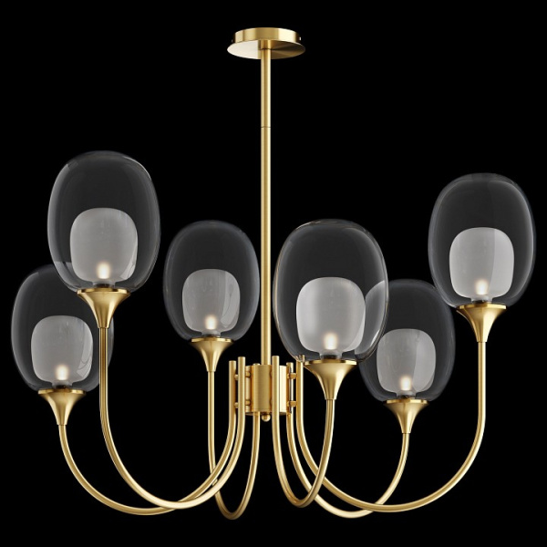 Люстра на штанге Maytoni Аура MOD016PL-06BS