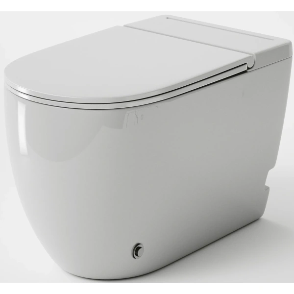 Напольный унитаз с сиденьем микролифт с импульсным смывом Grossman GR-PR-5502