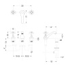 Смеситель для раковины Devon&Devon Coventry MARF26NKS