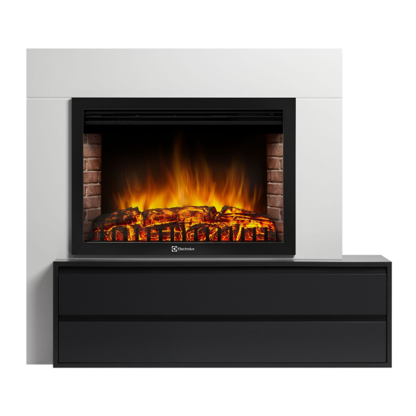 Портал Firelight Combi 30 белый, черный, р/в