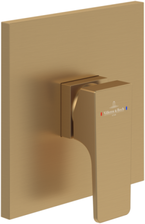 Смеситель для душа Villeroy&Boch Architectura Square TVS12500200076 золото