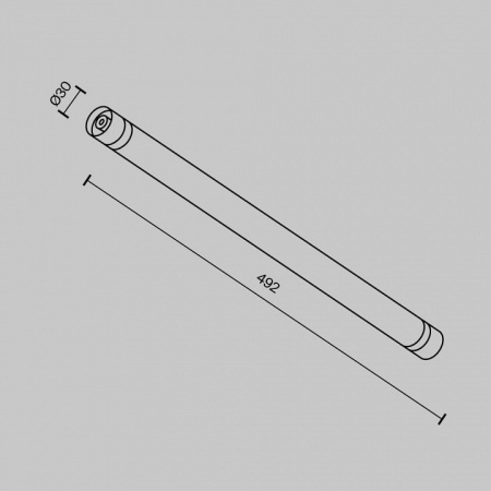 Соединитель линейный Maytoni CA011-L500-B