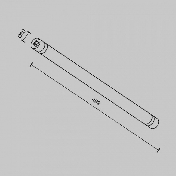 Соединитель линейный Maytoni CA011-L500-B