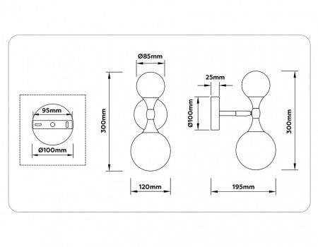 Бра Ambrella Light LH LH51053