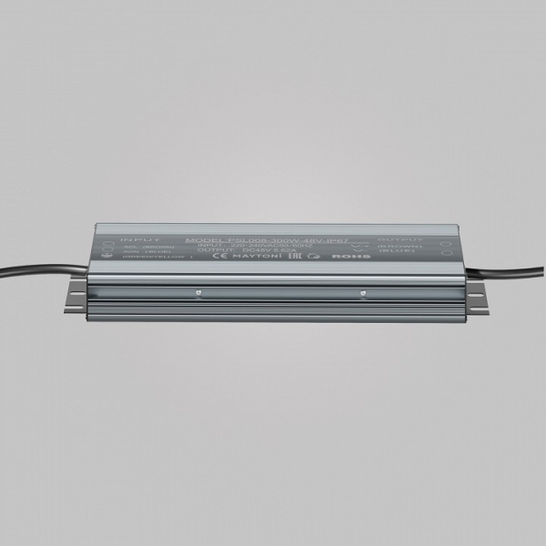 Блок питания с проводом Maytoni Technical Power Supply Magnetic PSL008-300W-48V-IP67