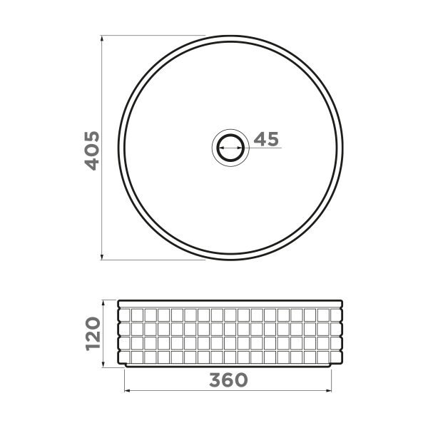 Раковина Omoikiri Akira 40.5 4972072 белая матовая