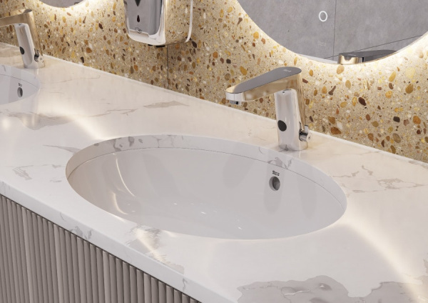 Смеситель для раковины Roca L30-E электронный 220В/6В A5A5809C00 хром