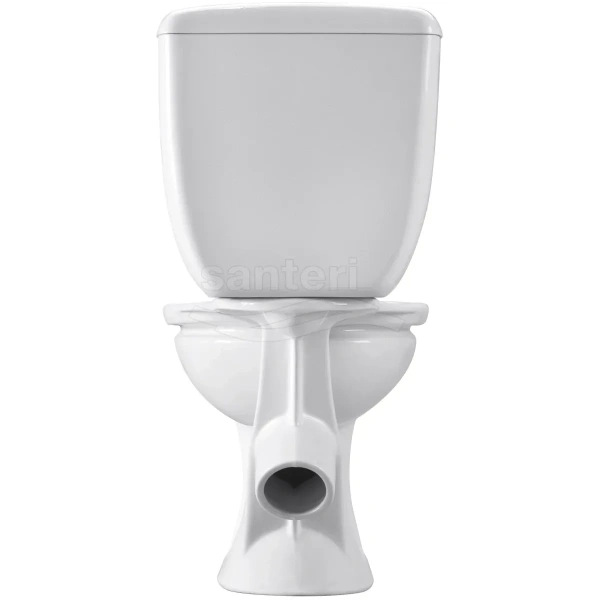 Унитаз-компакт Santeri Victoria 1.P301.6.S00.00B.F (4607143317833) косой выпуск, с сиденьем, белый