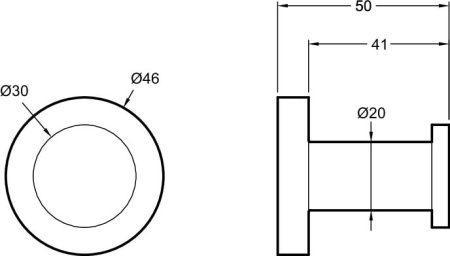 Крючок Jacob Delafon EO E77826-CP