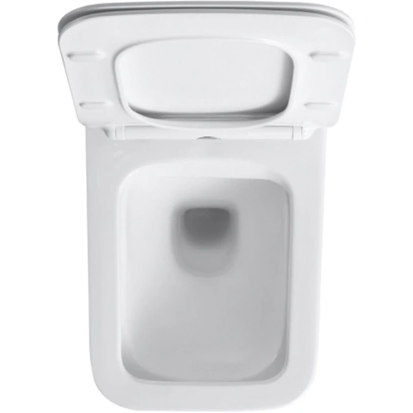 Унитаз подвесной Olive’S Porto PR30116DP безободковый, с сиденьем микролифт, белый