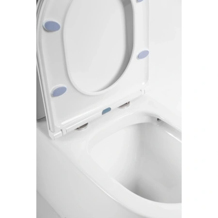 Чаша напольного безободкового унитаза BelBagno Flay-R BB007CPR