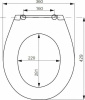 Крышка-сиденье для унитаза Iddis ID 139 Dp