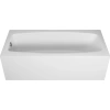 Акриловая ванна Vincea VBT-2S170-FR 170x75 см, белый