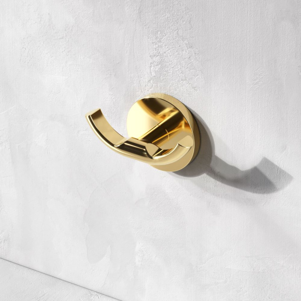 Крючок для ванной AM.PM X-Joy A85A35699 двойной золото