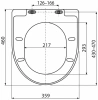 Крышка-сиденье Ravak Chrome X01451 с микролифтом
