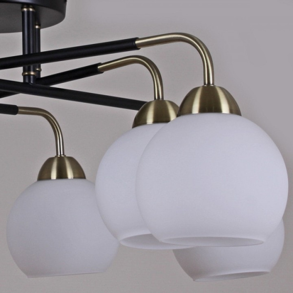 Потолочная люстра ILLUMICO IL0252-8CSQ-79 BK AB