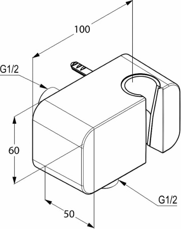 Душевой комплект 7 в 1 Kludi Pure Style 406300575