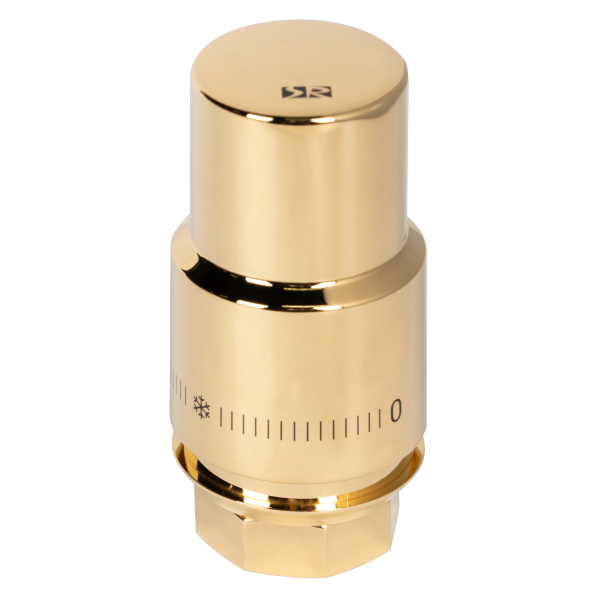 Термоголовка жидкостная Royal Thermo Design PRO М30х1,5 (золото)