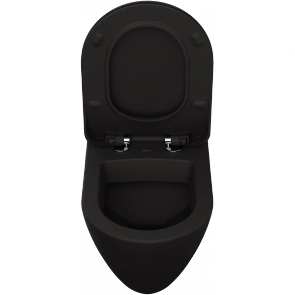 Унитаз подвесной Creavit Terra TP325-11SM00E-0000 черный матовый