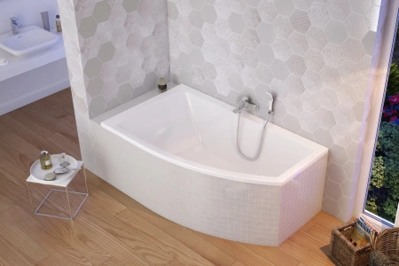 Акриловая ванна 160x95 см левая Excellent Magnus WAEX.MGL16WH
