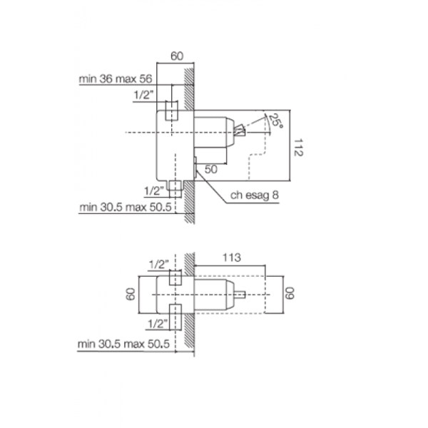 Внутренняя часть смесителя FIMA Carlo Frattini F2242OR золото
