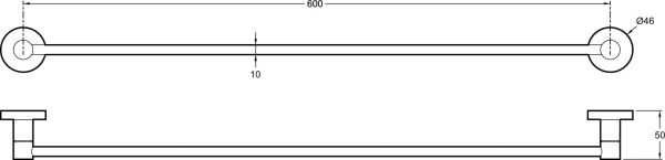 Полотенцедержатель Jacob Delafon EO E77828-CP