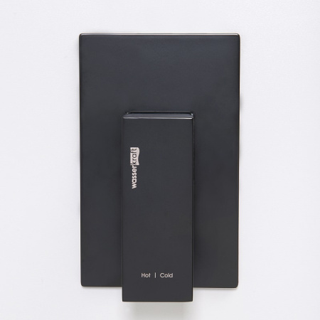 Гигиенический душ WasserKRAFT Abens A02041 со смесителем черный матовый