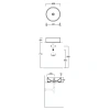 Раковина чаша 43x43 см Simas Flow FL10bi