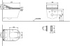 Крышка-биде Toto Washlet TCF894CG#NW1 c микролифтом, белый
