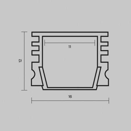 Короб накладной Maytoni Led Strip  631006
