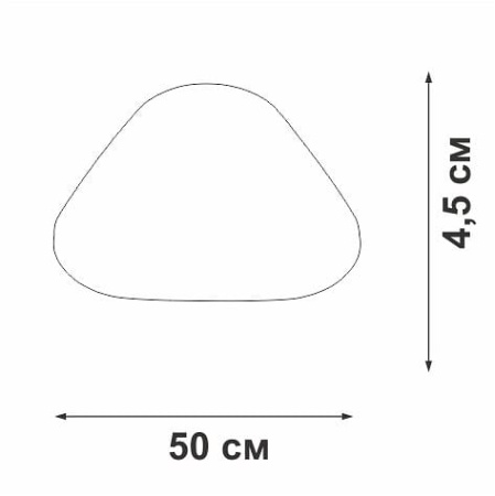 Накладной светильник Vitaluce V2697 V2697-7/2PL