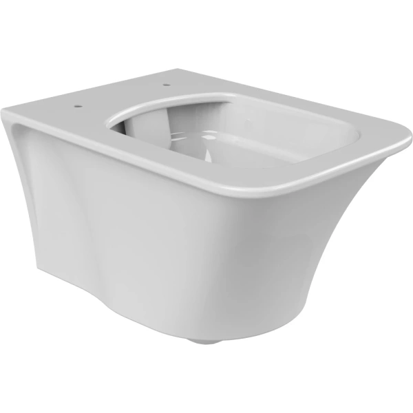 Унитаз подвесной Boheme Mirage 965-W безободковый, белый