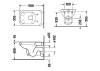 Подвесной унитаз Duravit 1930 Series 0182090000
