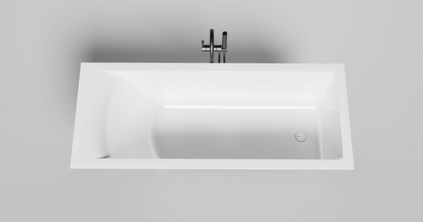 Ванна из литьевого мрамора Salini Cascata 170x70 104813MF RAL матовый