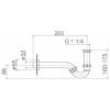 Сифон для биде Dornbracht 10050970-09