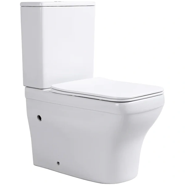 Унитаз-компакт Aquatek Амадео AQ2914-00 безободковый, с сиденьем микролифт, белый