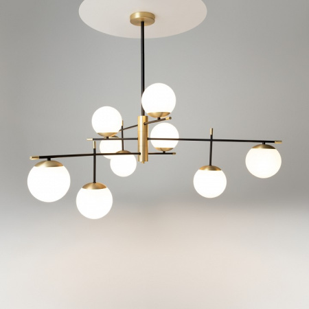 Подвесная люстра Maytoni Ностальгия MOD048PL-09G