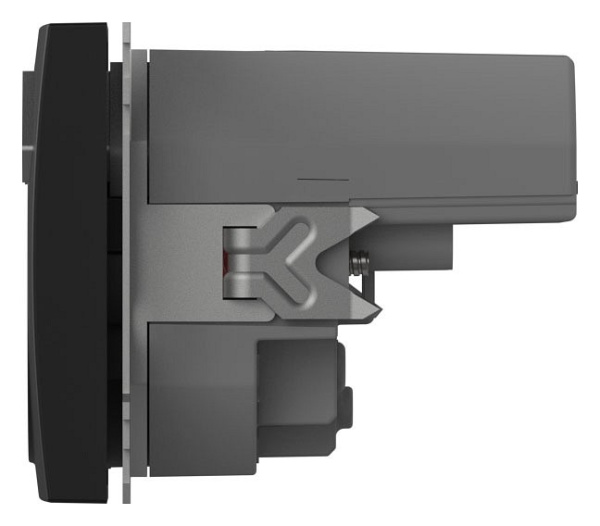 Розетка с заземлением и со шторкой и 2хUSB type A, без рамки Elbi Eleсtriс Zena Vega 609-014800-317