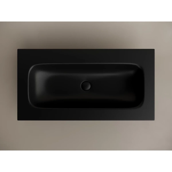 Раковина Ceramica Nova Grace CN7019MBwx 91x45,7 см, накладная, черный матовый