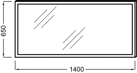 Зеркало Jacob Delafon 140 EB1446-NF