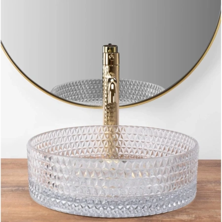 Раковина 35,5x35,5 см Rea Cristal REA-U9670
