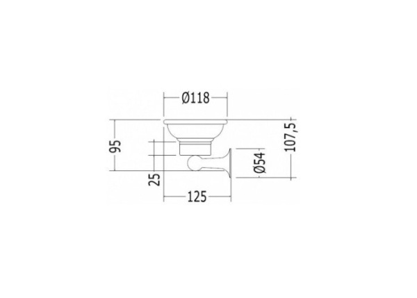 Мыльница Devon&Devon New York NY101CR