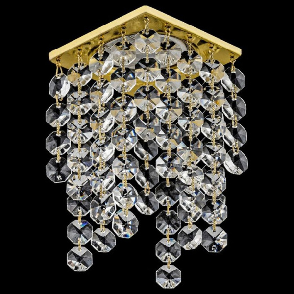 Встраиваемый светильник Dio D’Arte Tayo Gold Tayo GU10.5.14.8x8.124 G